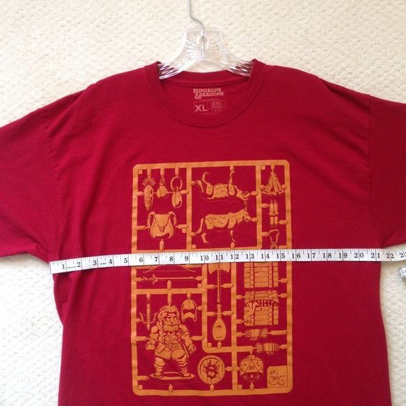 Dungeons & Dragons Tee Shirt Sleeve XL - Picture 5 of 8